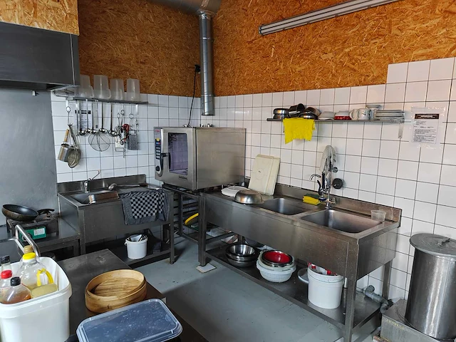 Complete proffesionele productiekeuken - horeca / grootkeuken | volledige installatie, inclusief optionele toebehoren - afbeelding 93 van  110