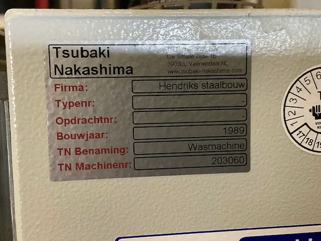 Componenten wasmachine ksn / hein heso - afbeelding 18 van  25