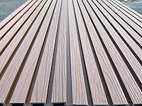 Composiet - gevelbekleding rhombusprofiel teak (100x) - afbeelding 7 van  12