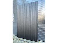 Composiet - gevelbekleding rhombusprofiel zwart (25x) - afbeelding 3 van  12