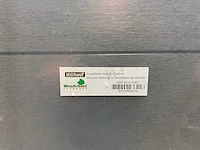 Composiet deur 180x90 cm antraciet (2x) - afbeelding 5 van  5