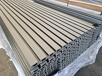 Composiet gevelbekleding rhombusprofiel 2900x219x26 mm (25x) - afbeelding 6 van  7