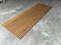 Composiet gevelbekleding rhombusprofiel 2900x219x26 mm (70x) - afbeelding 5 van  8