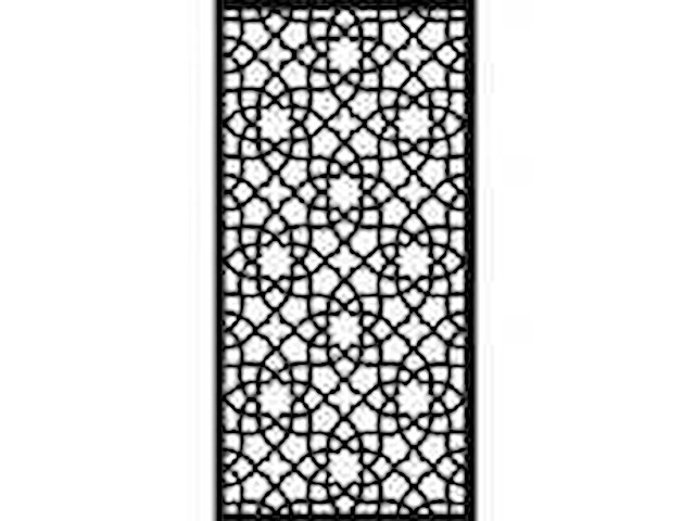Composiet terrasscherm "alhambra" 180x90 cm (3x) - afbeelding 1 van  5