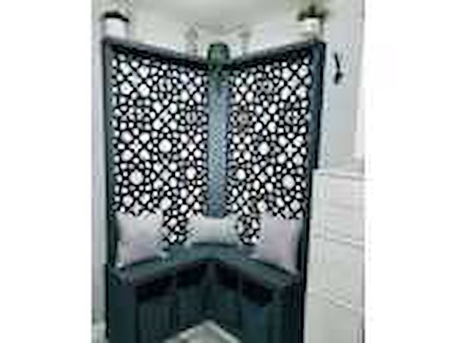 Composiet terrasscherm "alhambra" 180x90 cm (3x) - afbeelding 3 van  5