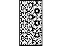 Composiet terrasscherm "alhambra" 180x90 cm (3x) - afbeelding 1 van  5