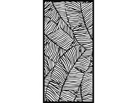 Composiet terrasscherm "verdure" 180x90 cm (4x) - afbeelding 1 van  2