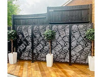 Composiet terrasscherm "verdure" 180x90 cm (4x) - afbeelding 2 van  2