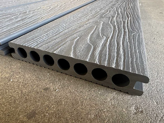 Composiet vloer plank grijs (24m2) - afbeelding 3 van  13