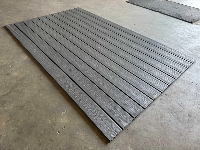 Composiet vloer plank grijs (24m2) - afbeelding 6 van  13