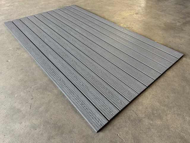 Composiet vloer plank grijs (24m2) - afbeelding 12 van  13