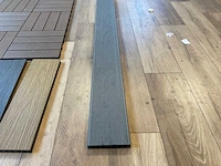 Composiet vloer plank zwart (14x) - afbeelding 6 van  14