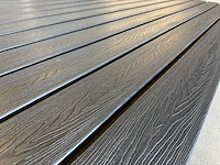 Composiet vloer plank zwart (20x) - afbeelding 8 van  11