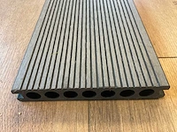 Composiet vloer plank zwart (28x) - afbeelding 8 van  14
