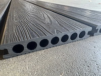 Composiet vloer plank zwart (50x) - afbeelding 2 van  11