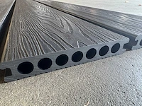 Composiet vloer plank zwart (6m2) - afbeelding 2 van  11