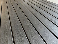 Composiet vloer plank zwart (6m2) - afbeelding 9 van  11