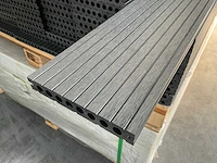 Composiet vlonderplank 2200x145x21mm (155x) - afbeelding 1 van  3