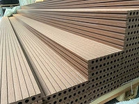 Composiet vlonderplank 4000x145x21mm (132x) - afbeelding 3 van  4