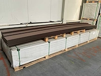 Composiet vlonderplank 4000x145x21mm (190x) - afbeelding 4 van  4