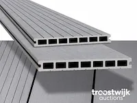 Composiet vlonderplank grijs 300x25x2.3 cm - afbeelding 1 van  6