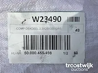 Composiet vlonderplank grijs 300x25x2.3 cm - afbeelding 6 van  6