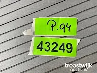 Composiet vlonderplank grijs 420x14.5x2.3 cm - afbeelding 3 van  6