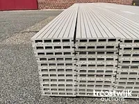 Composiet vlonderplank grijs 420x14.5x2.3 cm - afbeelding 5 van  6