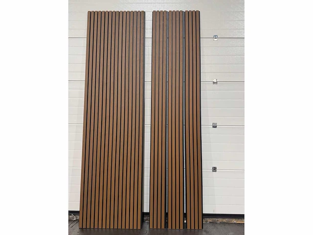 Composiet wandpaneel teak (30x) - afbeelding 4 van  11
