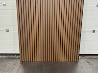 Composiet wandpaneel teak (30x) - afbeelding 5 van  11