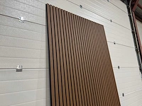 Composiet wandpaneel teak (30x) - afbeelding 7 van  11