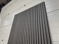 Composiet wandpaneel zwart (15x) - afbeelding 4 van  11