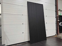 Composiet wandpaneel zwart (15x) - afbeelding 1 van  9