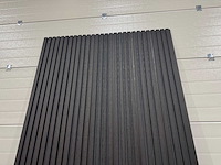 Composiet wandpaneel zwart (15x) - afbeelding 8 van  9