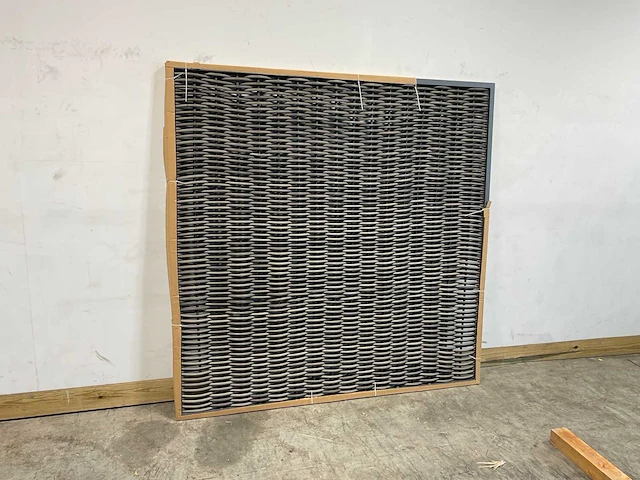 Composiet wickerscherm in aluminium frame 180x180 cm (10x) - afbeelding 1 van  6