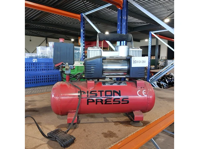 Compressor 12v, piston press, rt-628 - afbeelding 1 van  4