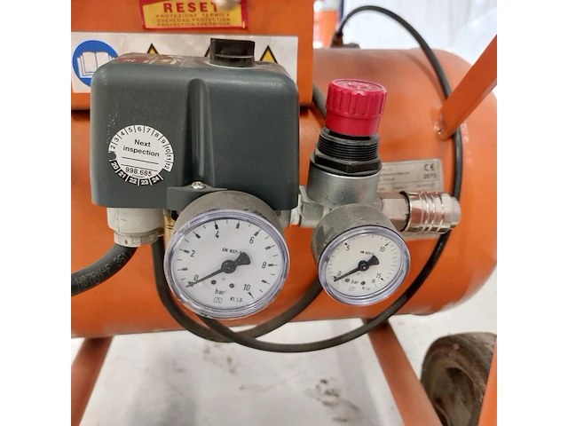 Compressor 400/20l 230v~ fiac, fv 304-20, bouwjaar 2015 - afbeelding 5 van  6