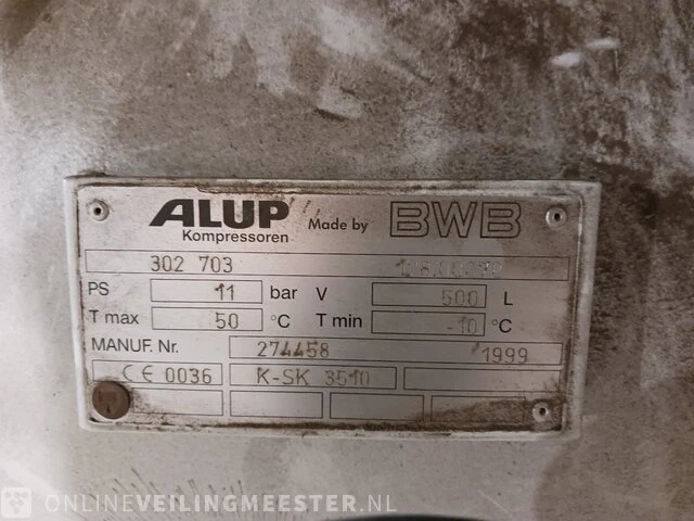 Compressor alup, sck 15408/500/t, bouwjaar 1999 - afbeelding 5 van  16
