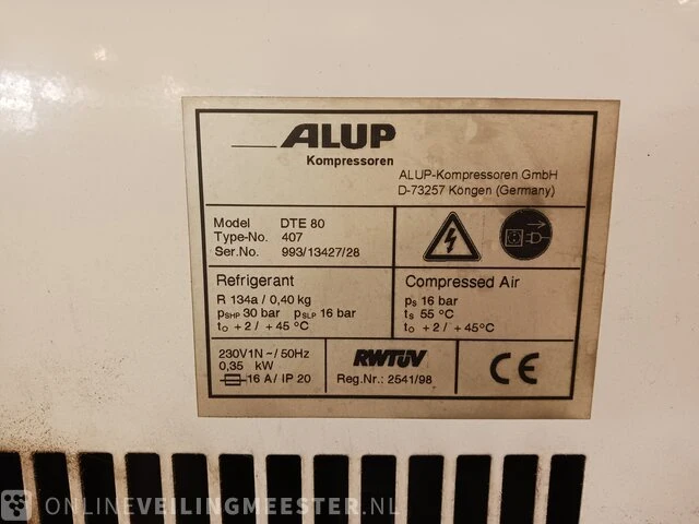 Compressor alup, sck 15408/500/t, bouwjaar 1999 - afbeelding 7 van  16