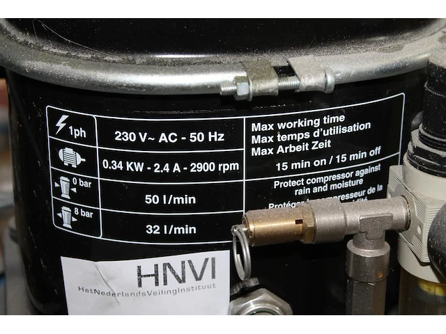 Compressor aspera 8 bar. - afbeelding 2 van  2