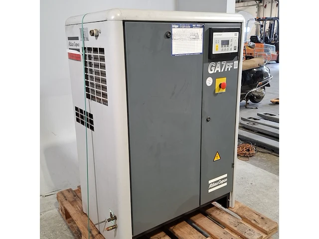 Compressor, atlas copco, ga7 ff, 1998 - afbeelding 4 van  9