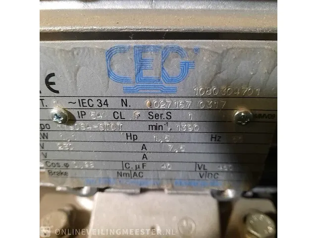 Compressor atlas copco, lfx 1.5 - 10 tm 50 ce - afbeelding 2 van  13