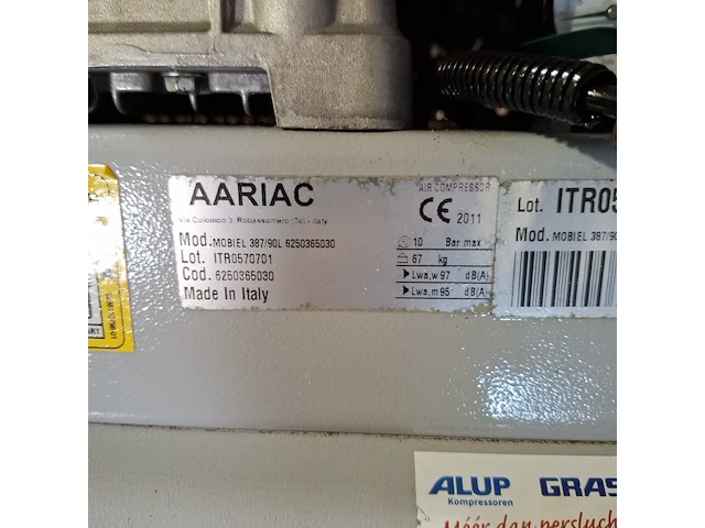 Compressor, creemers, mobiel 387/90l - afbeelding 7 van  10