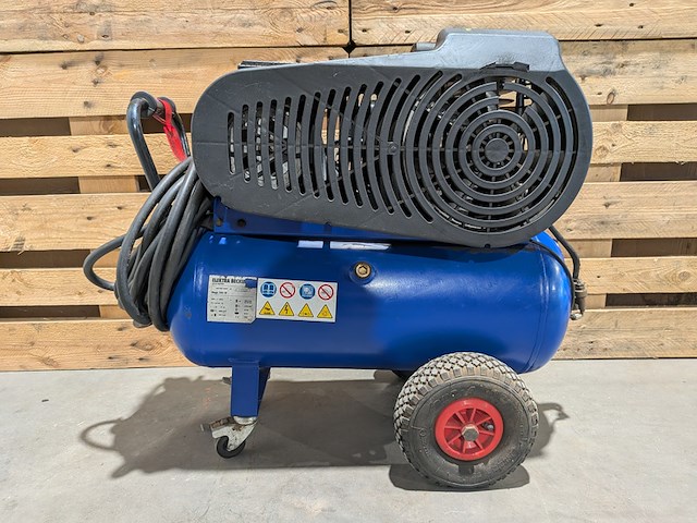 Compressor electra beckum, mega 350w, blauw, bouwjaar 2003 - afbeelding 3 van  15