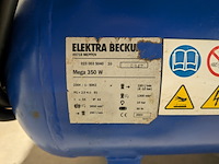 Compressor electra beckum, mega 350w, blauw, bouwjaar 2003 - afbeelding 4 van  15