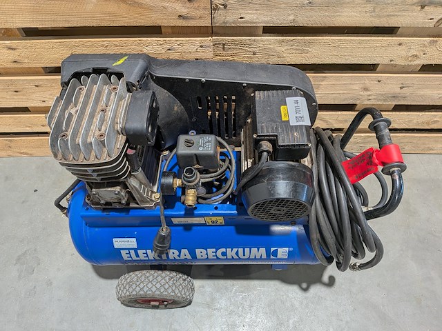 Compressor electra beckum, mega 350w, blauw, bouwjaar 2003 - afbeelding 8 van  15
