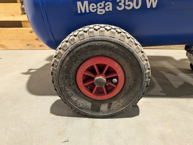 Compressor electra beckum, mega 350w, blauw, bouwjaar 2003 - afbeelding 14 van  15