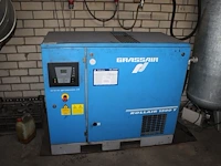 Compressor grassair rollair 1500150t met 500 l buffervat bouwjaar onbekend - afbeelding 1 van  3