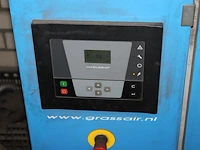 Compressor grassair rollair 1500150t met 500 l buffervat bouwjaar onbekend - afbeelding 2 van  3