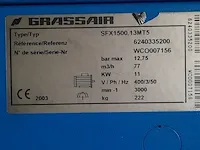 Compressor grassair, sxf1500 - afbeelding 14 van  15